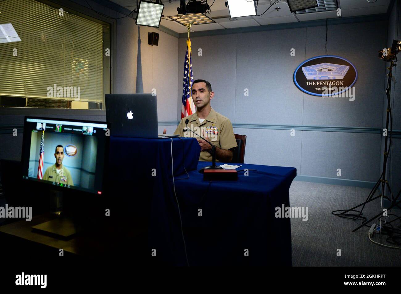 U.S. Public Health Service Health Services Officer Cmdr. Cody Thornton