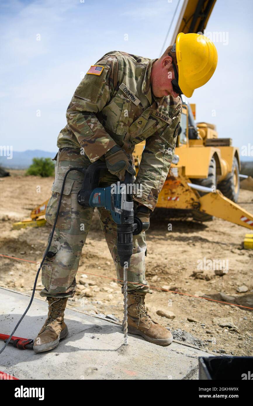 U.S. Army Pfc. Joseph Overton, Carpentry and Masonry Specialist from