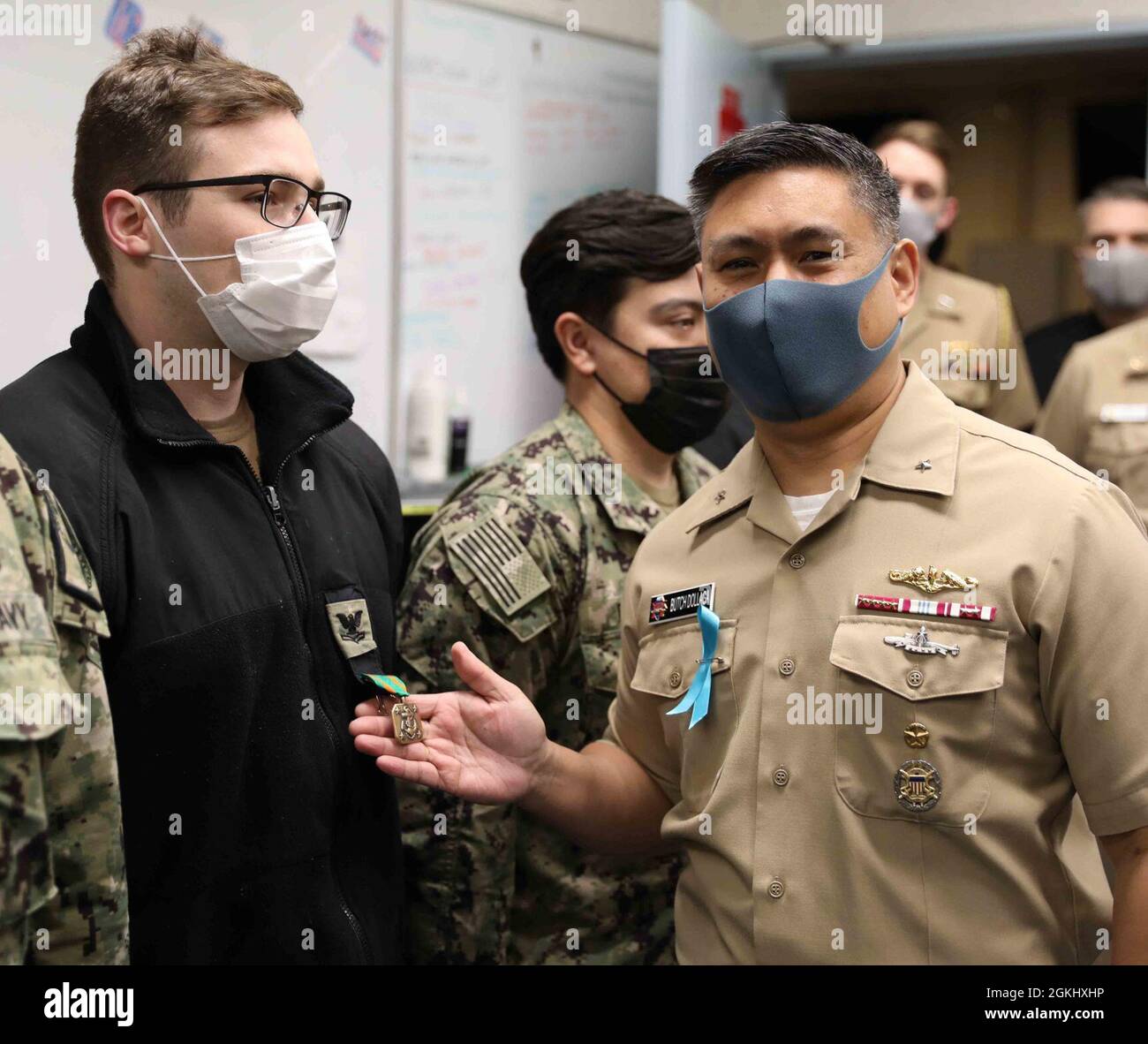 YOKOSUKA, Japan (April 29, 2021) Rear Adm. Butch Dollaga, Commander