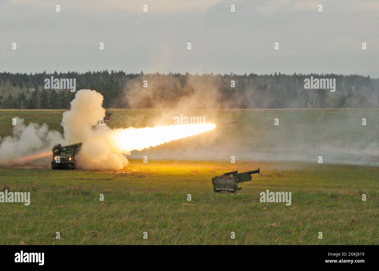 Soldiers assigned to 1st Battalion, 77th Field Artillery Regiment conduct the first composite