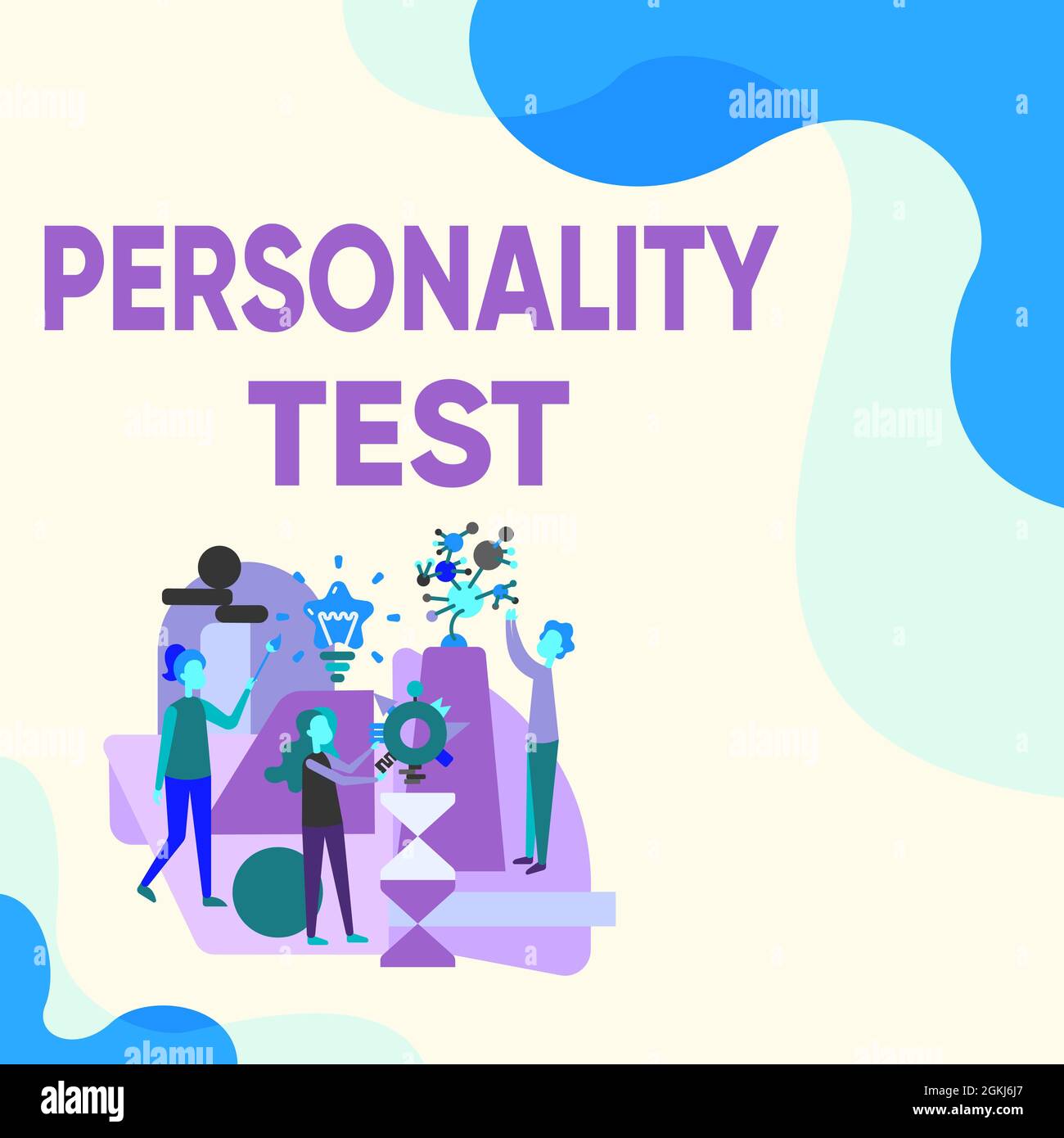 Text showing inspiration Personality Test. Word for A method of assessing human personality