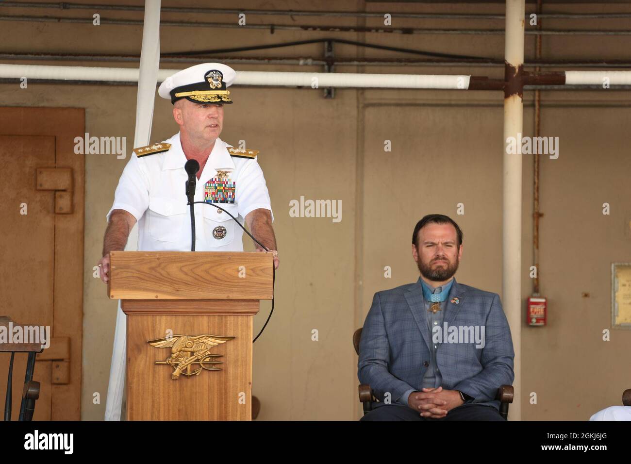 210430NQC7060075 CORONADO, Calif. Rear Adm. H. W. Howard III