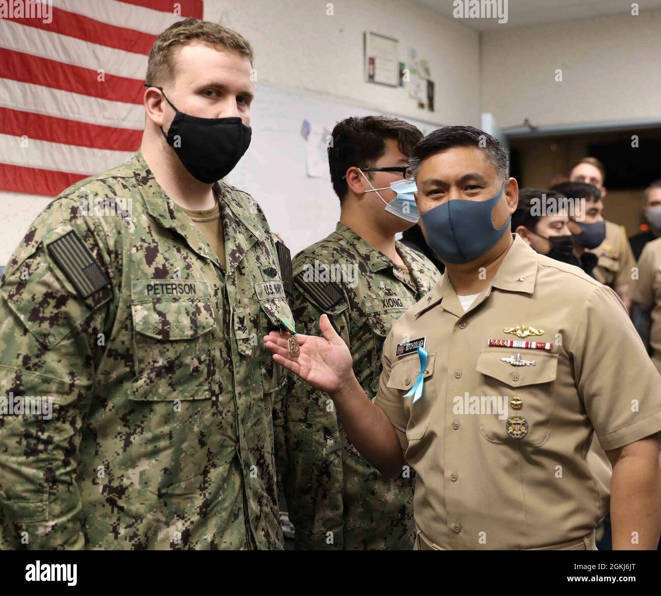 YOKOSUKA, Japan (April 29, 2021) Rear Adm. Butch Dollaga, Commander
