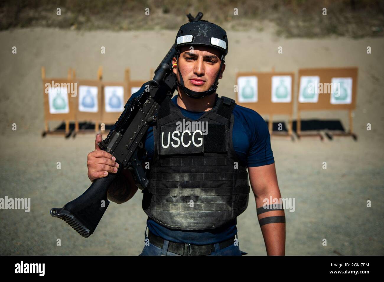 Petty Officer 3rd Class Victor Doering, a boatswain's mate at Station