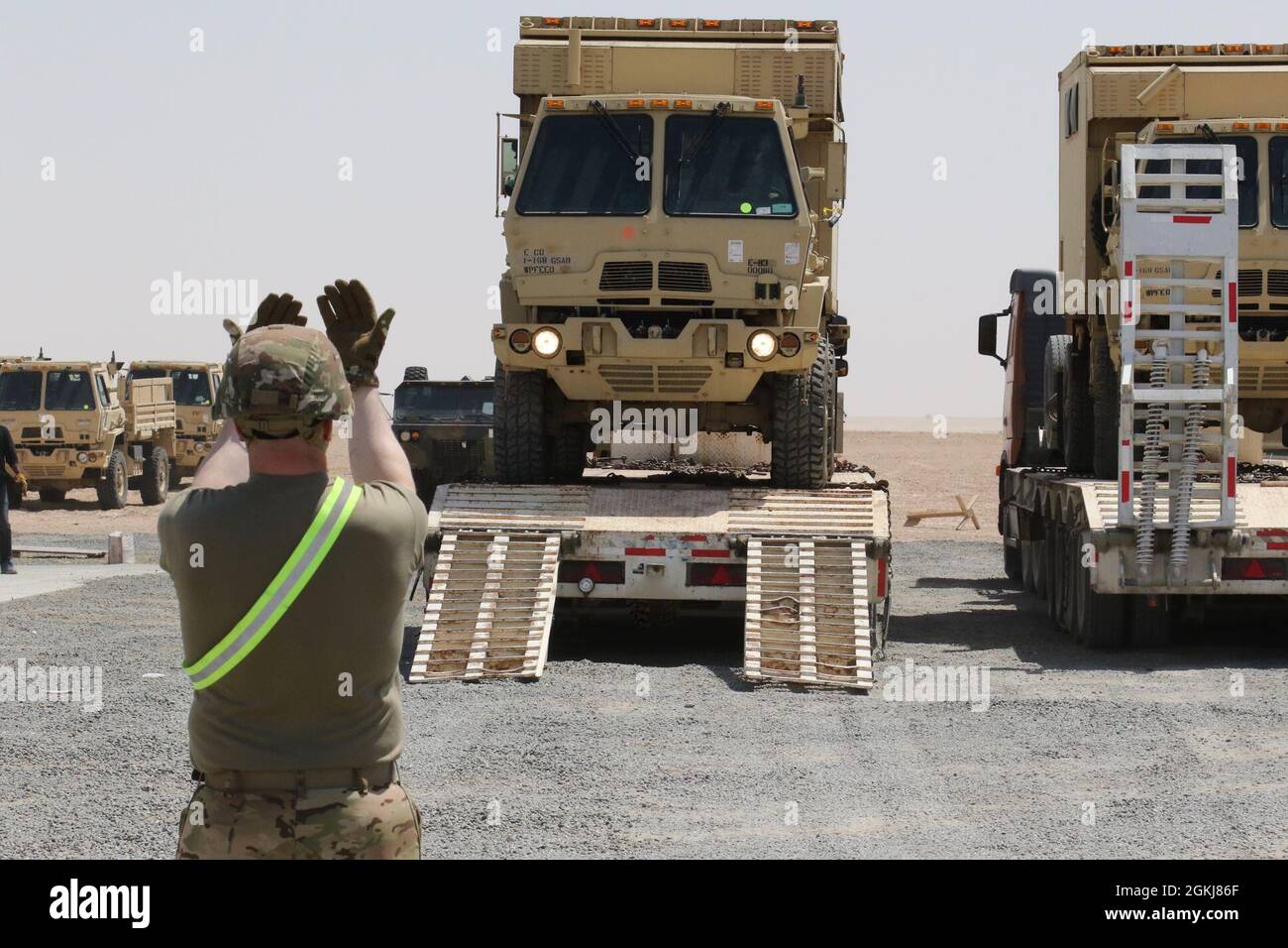 U.S. Soldiers With The 28th Expeditionary Combat Aviation Brigade And ...