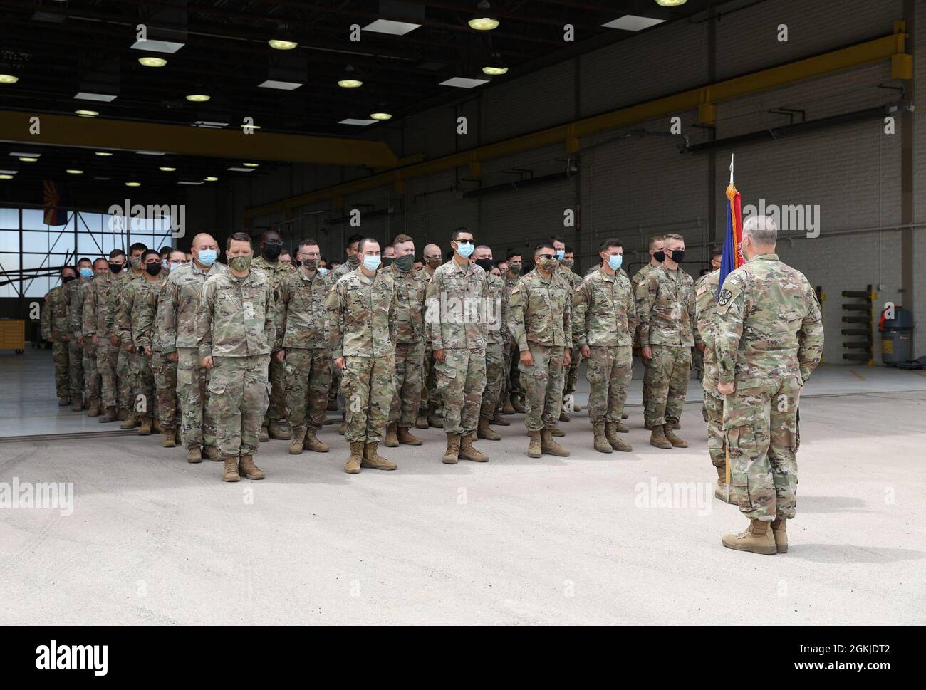 Arizona Army National Guard Soldiers With The 2 285th Assault