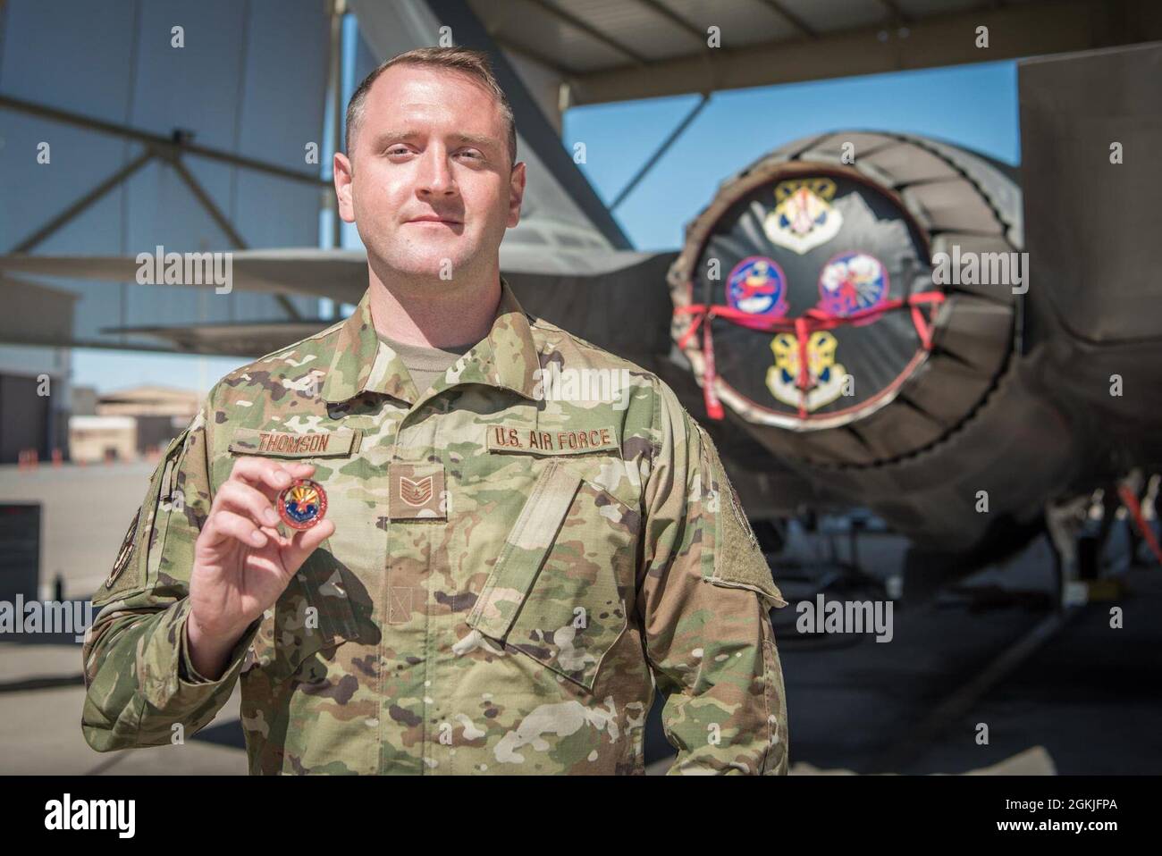 Tech. Sgt. Chad Thomson, advanced fighter aircraft integrated avionics