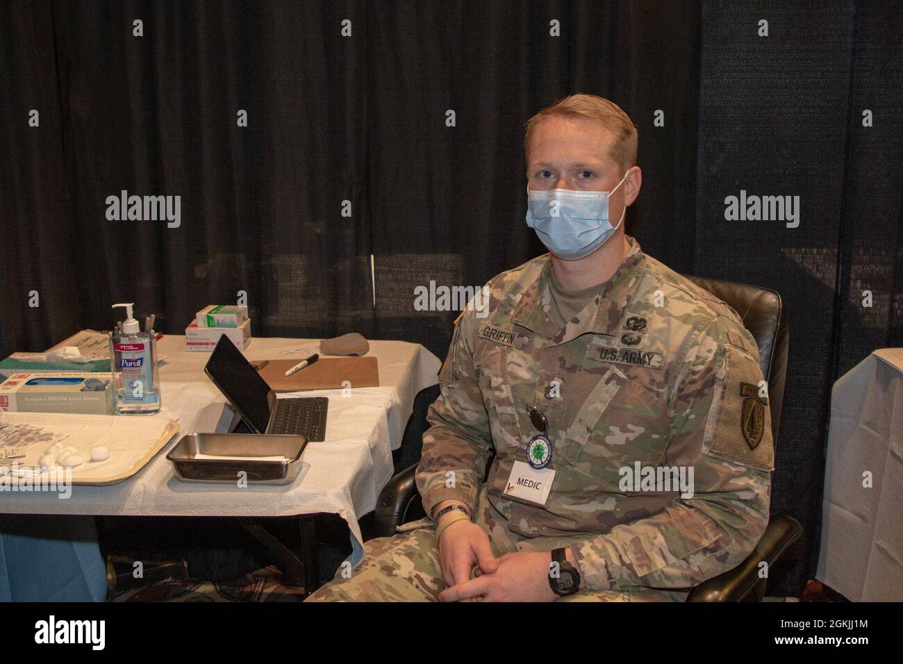 U.S. Army Staff Sgt. Gabriel Griffin, an Archdale, North Carolina ...