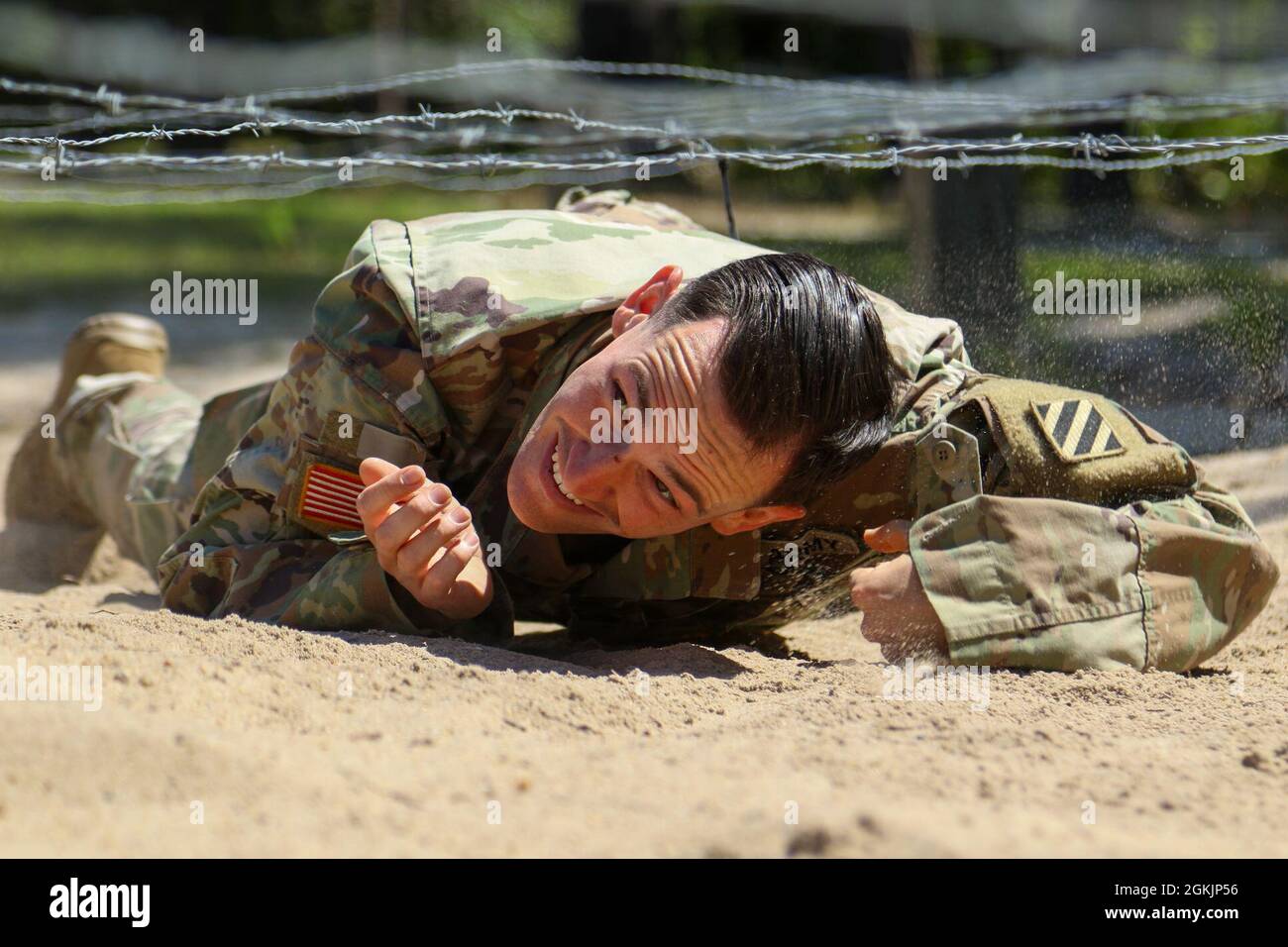 Spc. Caleb Seals, an infantryman assigned to 3rd Battalion, 15th ...