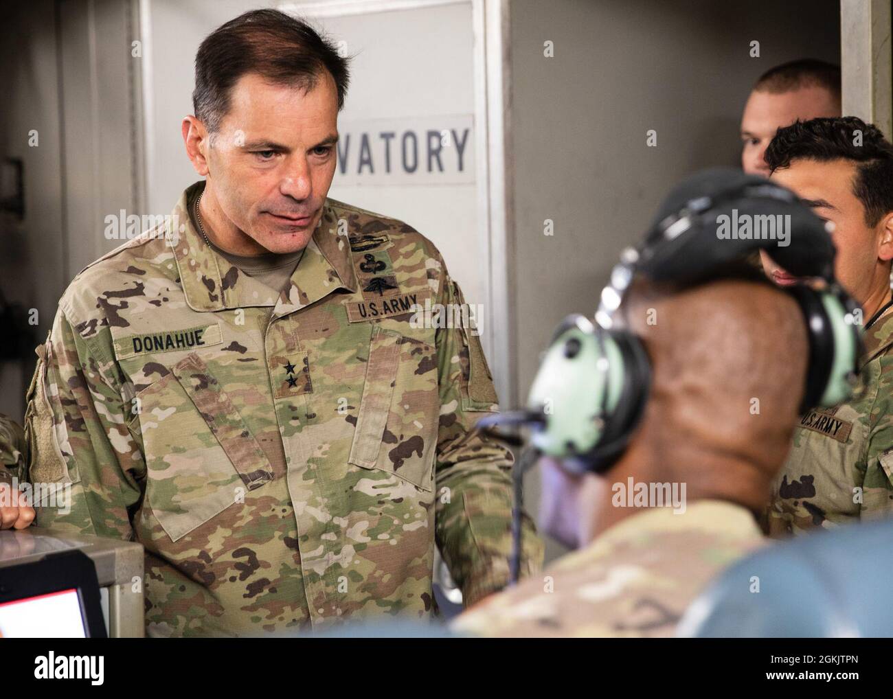 Maj. Gen. Christopher Donahue, the 82nd Airborne Division commander