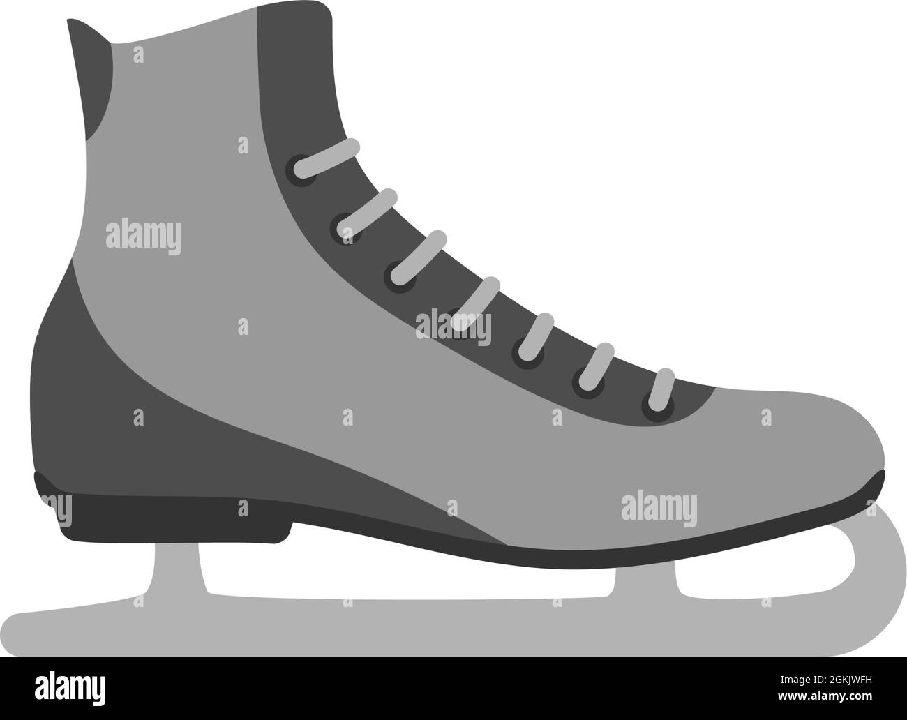 Ice skate icon design template isolated illustration Stock Vector Image
