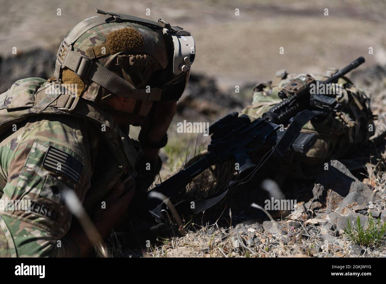 A Paratrooper from the 82nd Airborne Division, 1st Battalion 508th ...