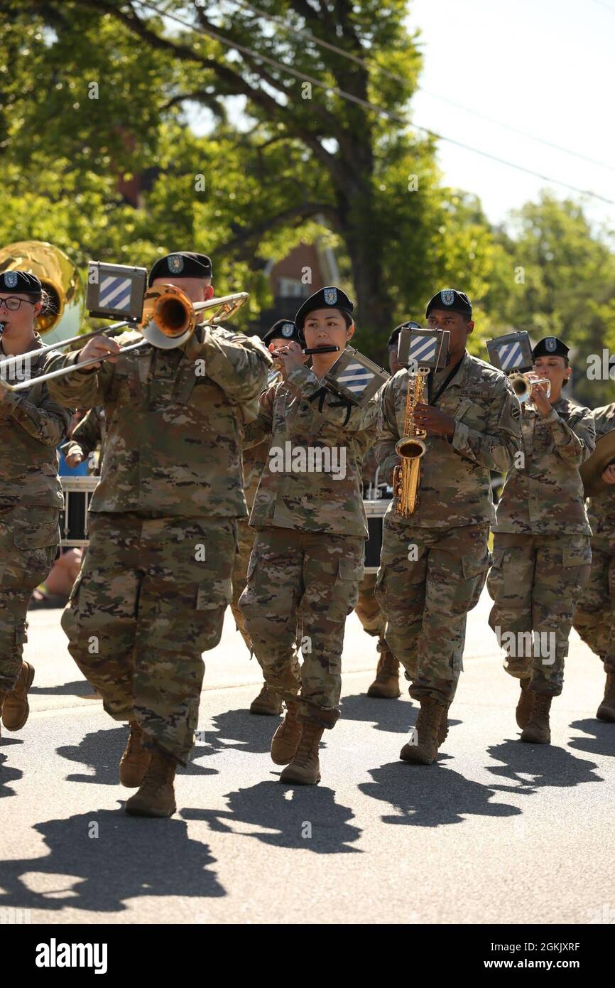 U.S. Army Soldiers of the 3rd Infantry Division participate in the 45th annual Sweet Onion