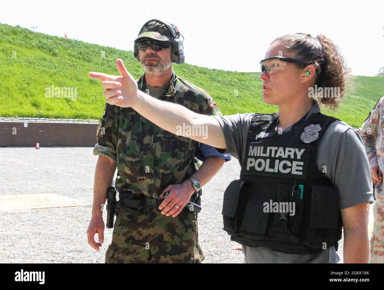 Staff Sgt. Baylee Uscier, a military police investigator with the 29th
