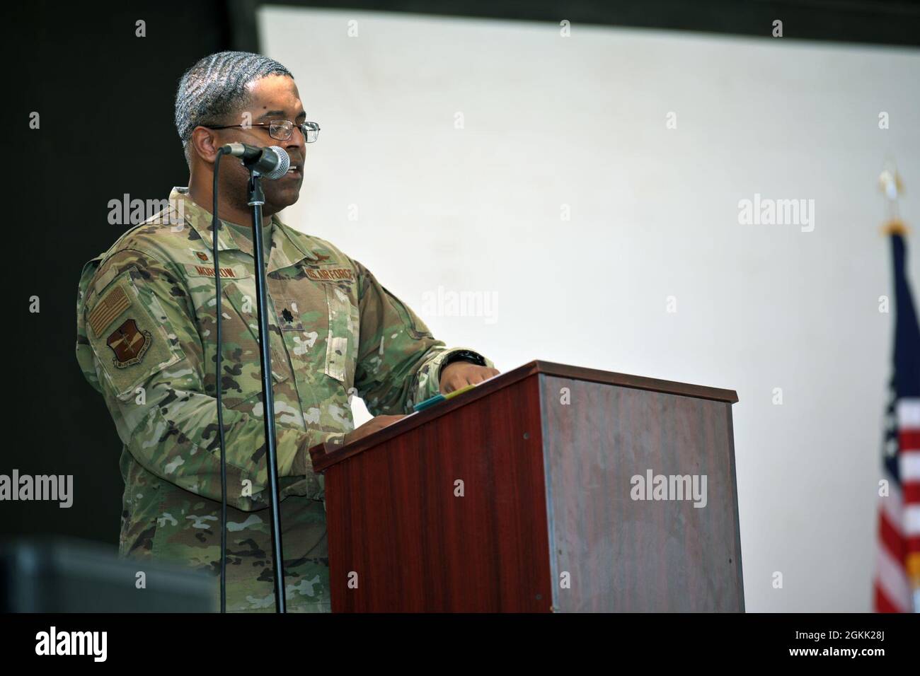 U.S. Air Force Lt. Col. Lamont C. Morrow, 380th Expeditionary Mission ...