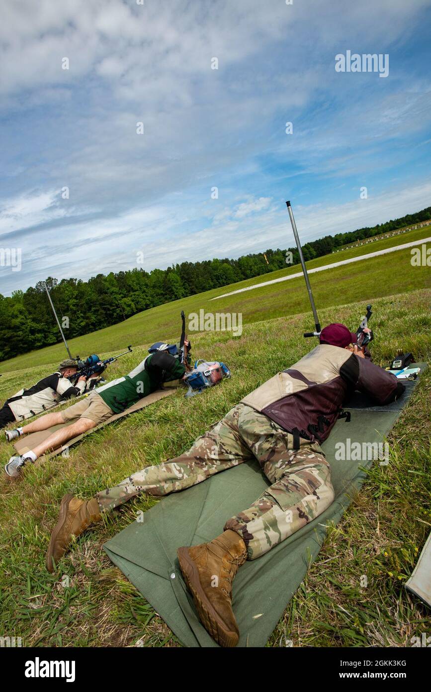 Camp Butner Ranges Connecticut National Guard member Staff Sgt. John Coggshall, a member ...