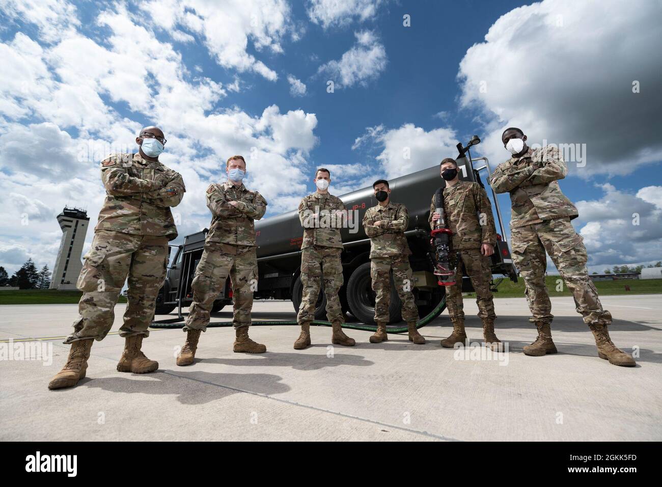 U.S. Air Force fuels distribution Airmen from the 52nd Logistics