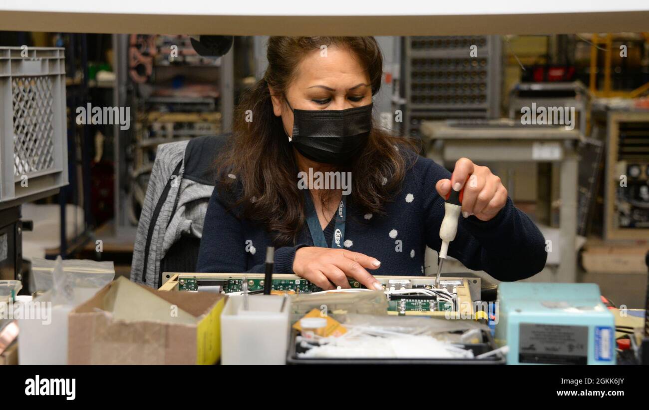 210512NUN340030 SAN DIEGO (May 12, 2021) Becky Phommavong, an