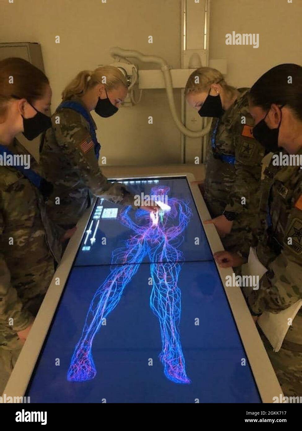 Students in the METC Radiologic Technologist program utilize the touch