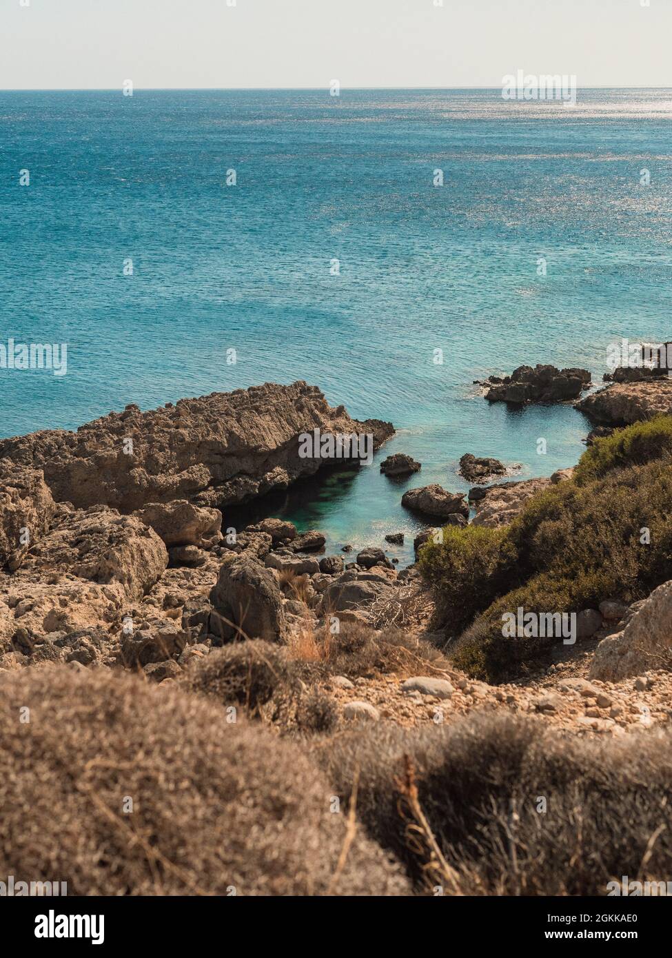 Vertical shot island blue hi-res stock photography and images - Alamy