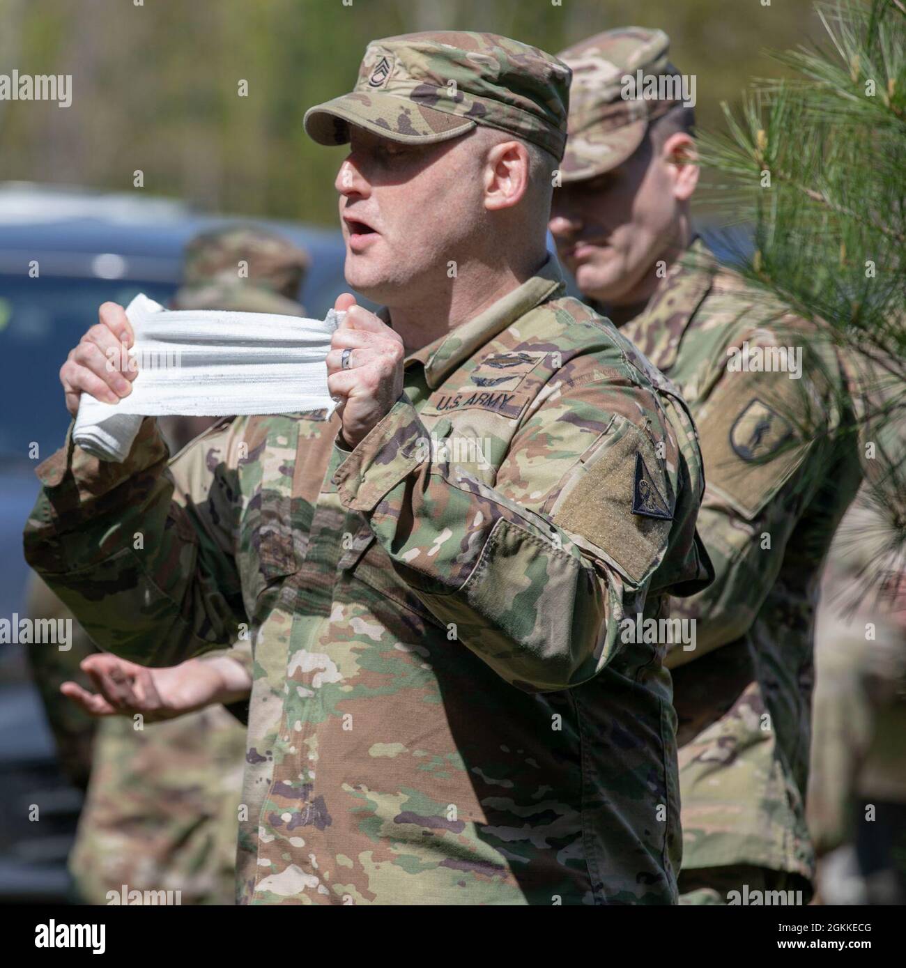 U.S. Army Soldiers with the Recruitment Sustainment Program 