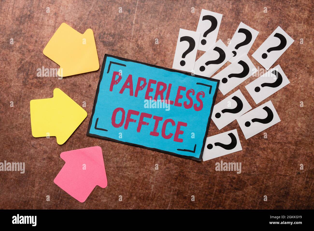 Paperless Text Writing displaying text Paperless Office. Internet Concept work ...