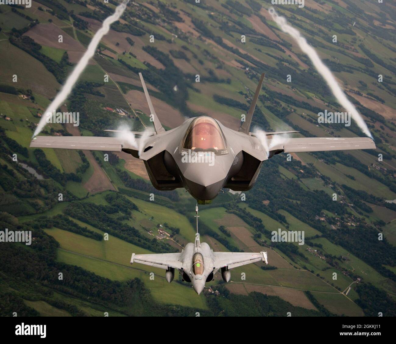 A U.S. Air Force F-35A Lightning II assigned to the 4th Fighter ...