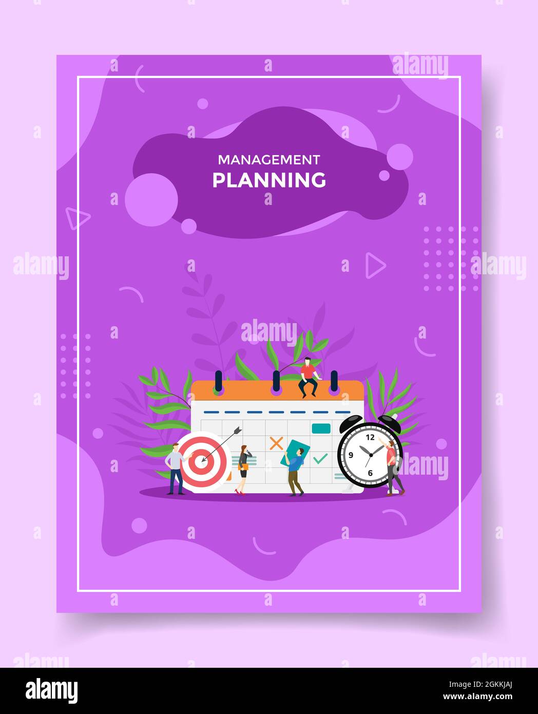 business planning management for template of banners, flyer, books, and