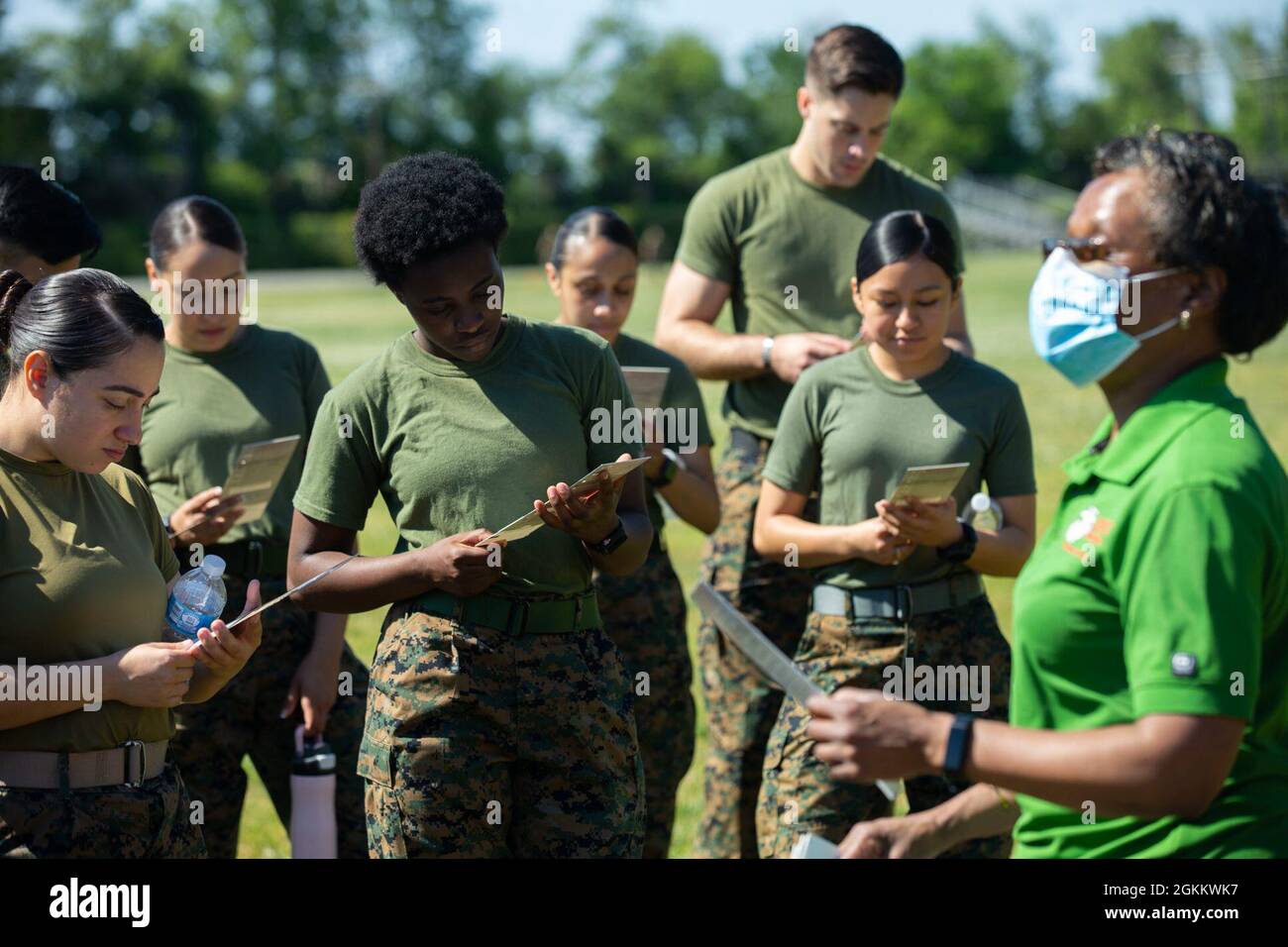 U.S. Marines with Security Battalion, Marine Corps Base Quantico