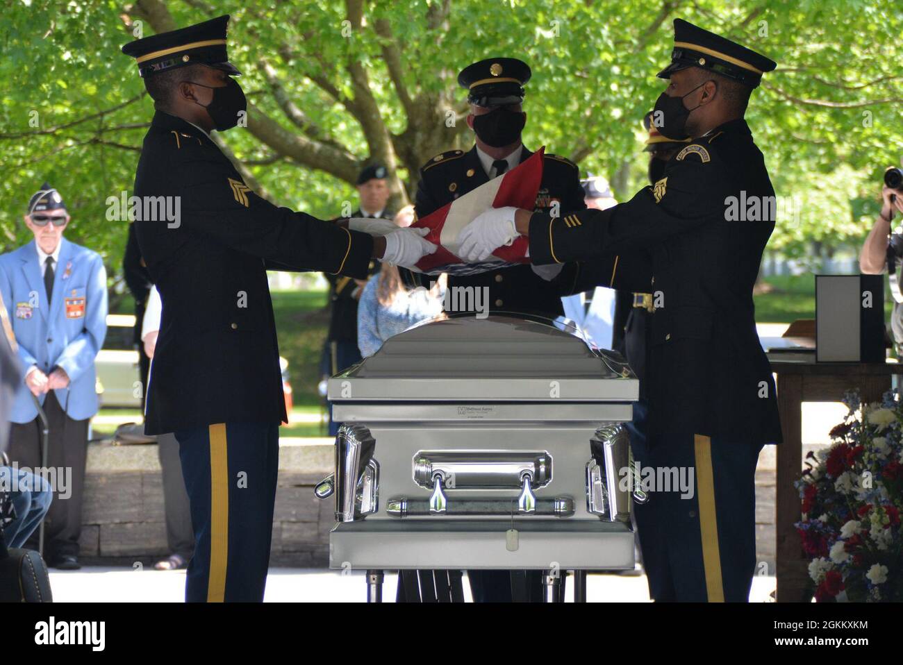 New York Army National Guard Military Forces Honor Guard members Sgt
