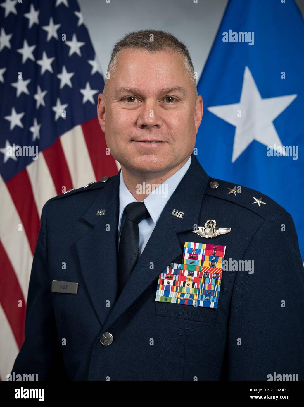 Maxwell AFB, Ala. Official portrait of Maj. Gen. William G. Holt, II