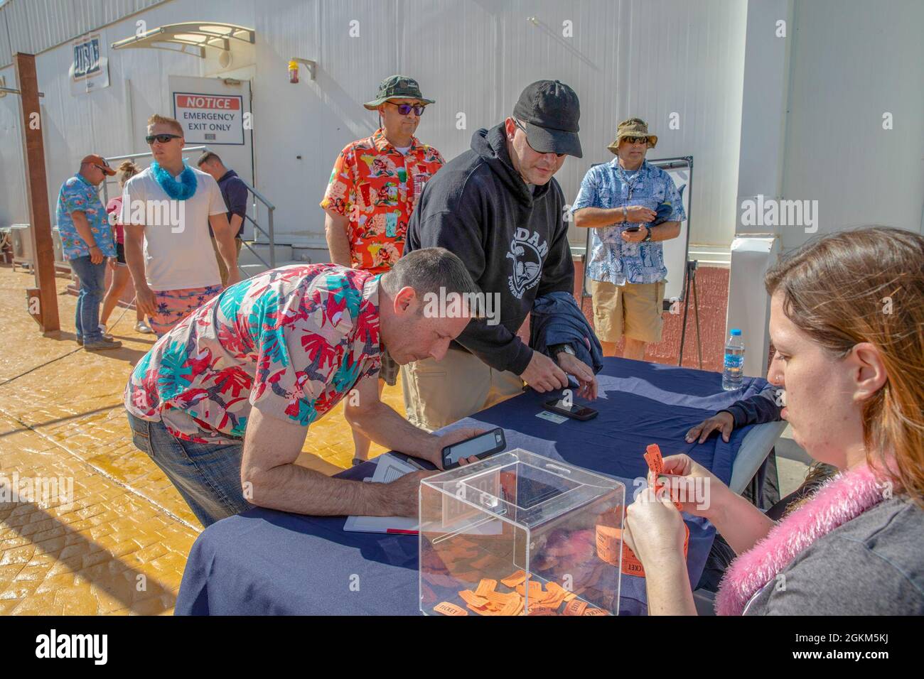 Hawaii Raffle Hawaiian uso hi-res stock photography and images - Alamy