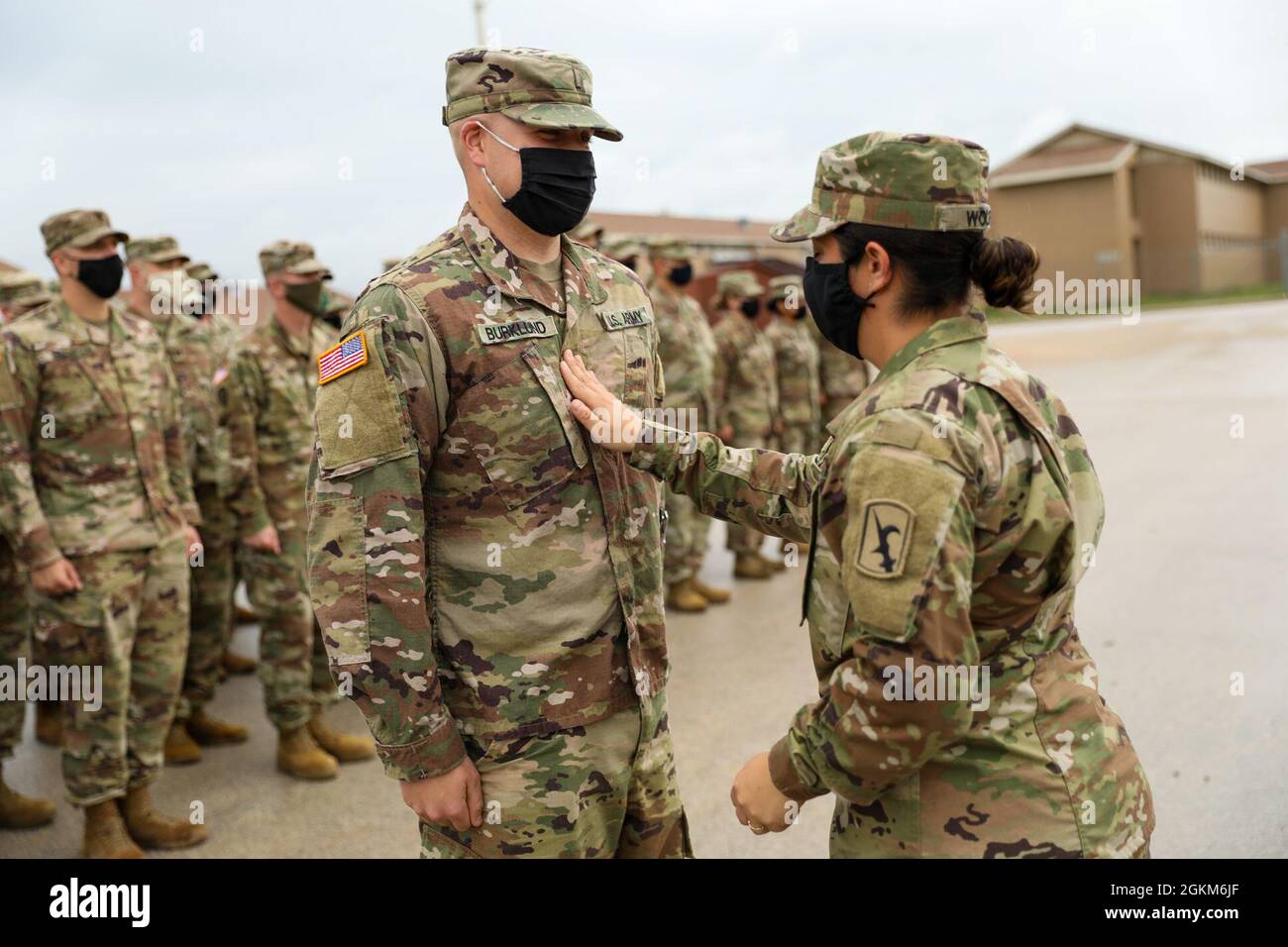 James Burklund, transportation officer, Headquarters and Headquarters Company, 67th Maneuver
