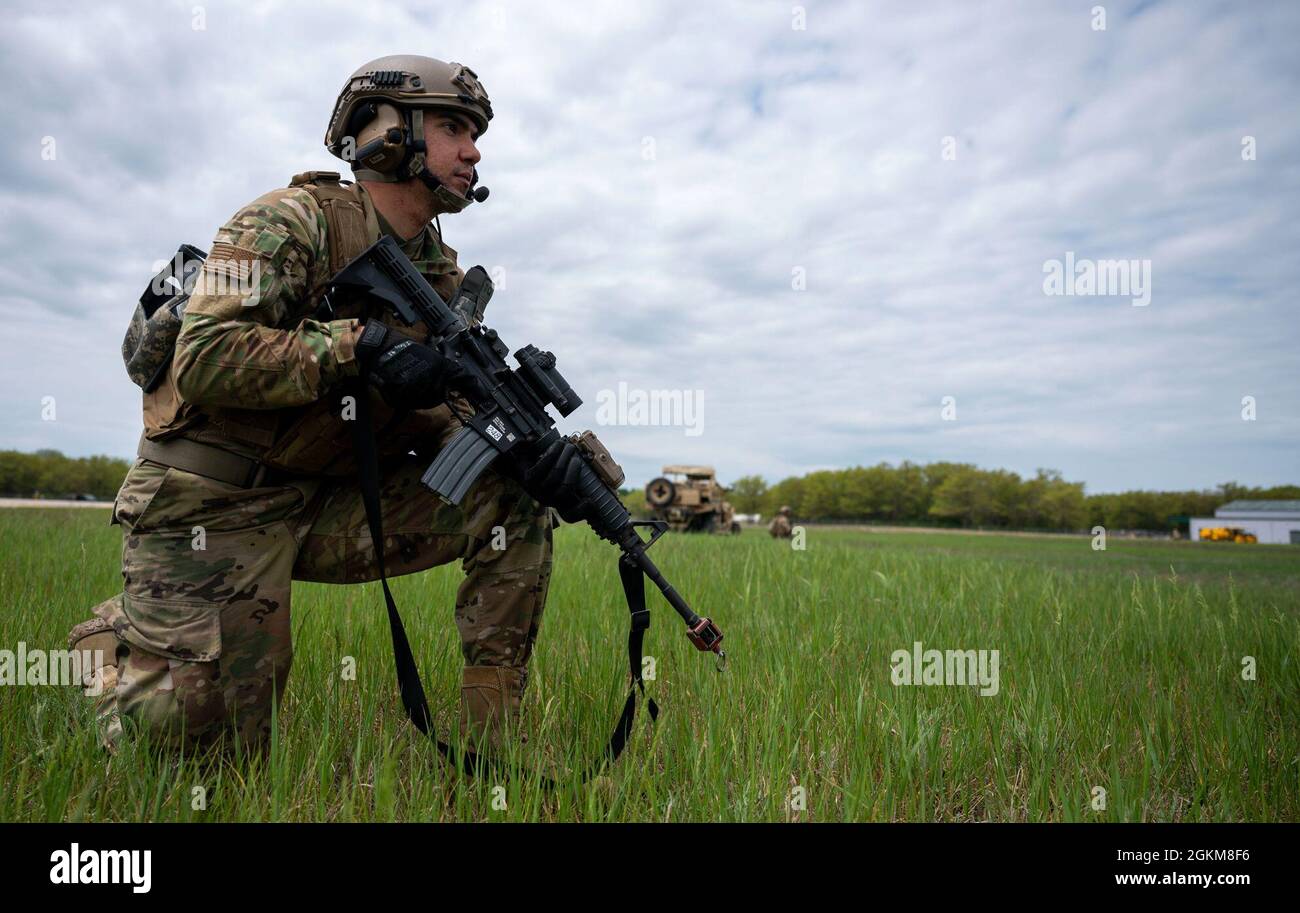 321st contingency response squadron security forces hi-res stock ...