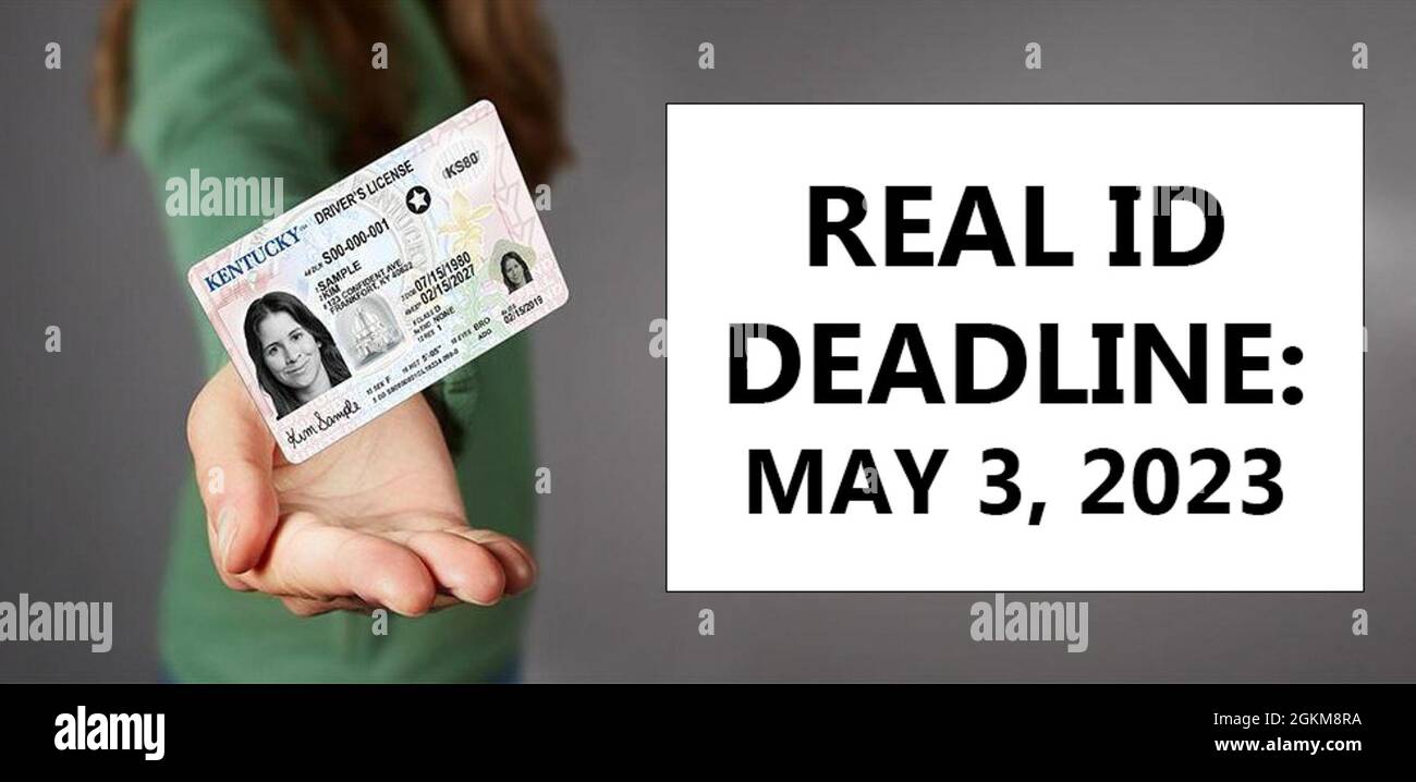 Enforcement of the REAL ID program is set to begin May 3, 2023, which