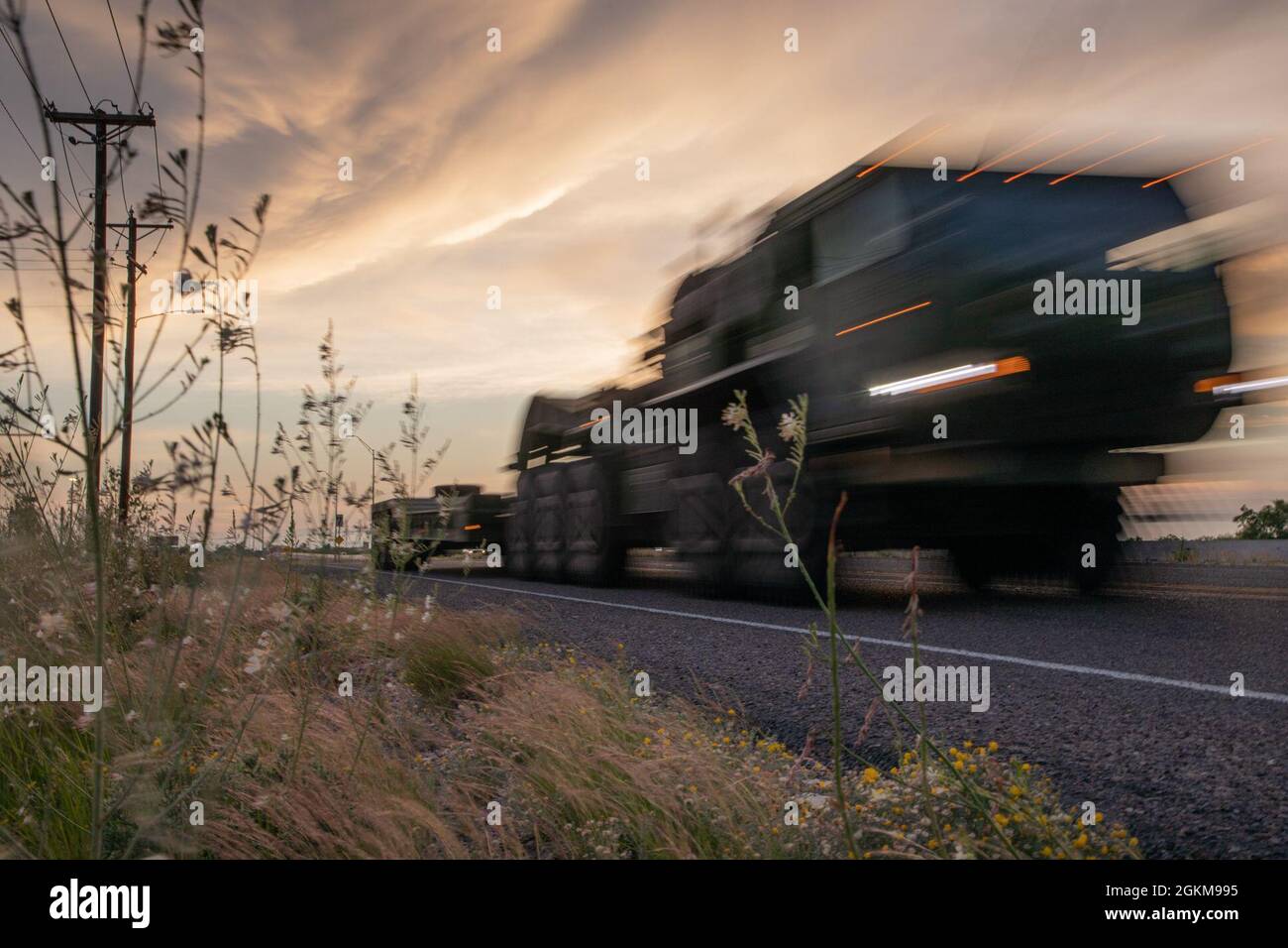 U.S. Marine Corps logistics systems vehicle replacement travels down