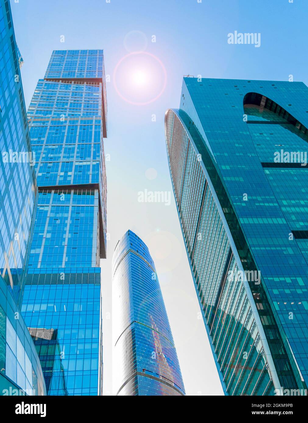 Transparent glass towers hi-res stock photography and images - Alamy
