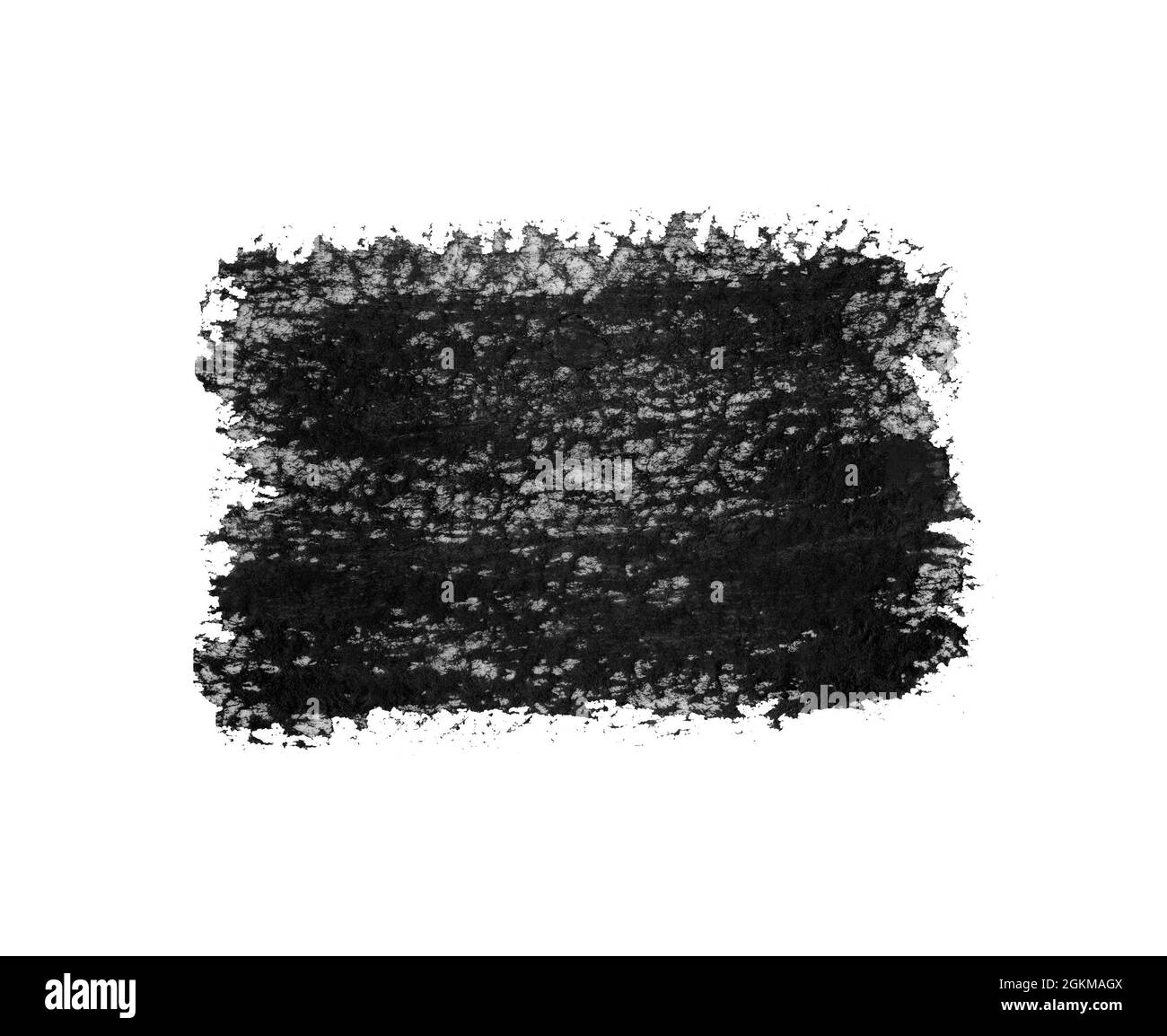 Watercolor grunge background cloud isolated on white Stock Photo