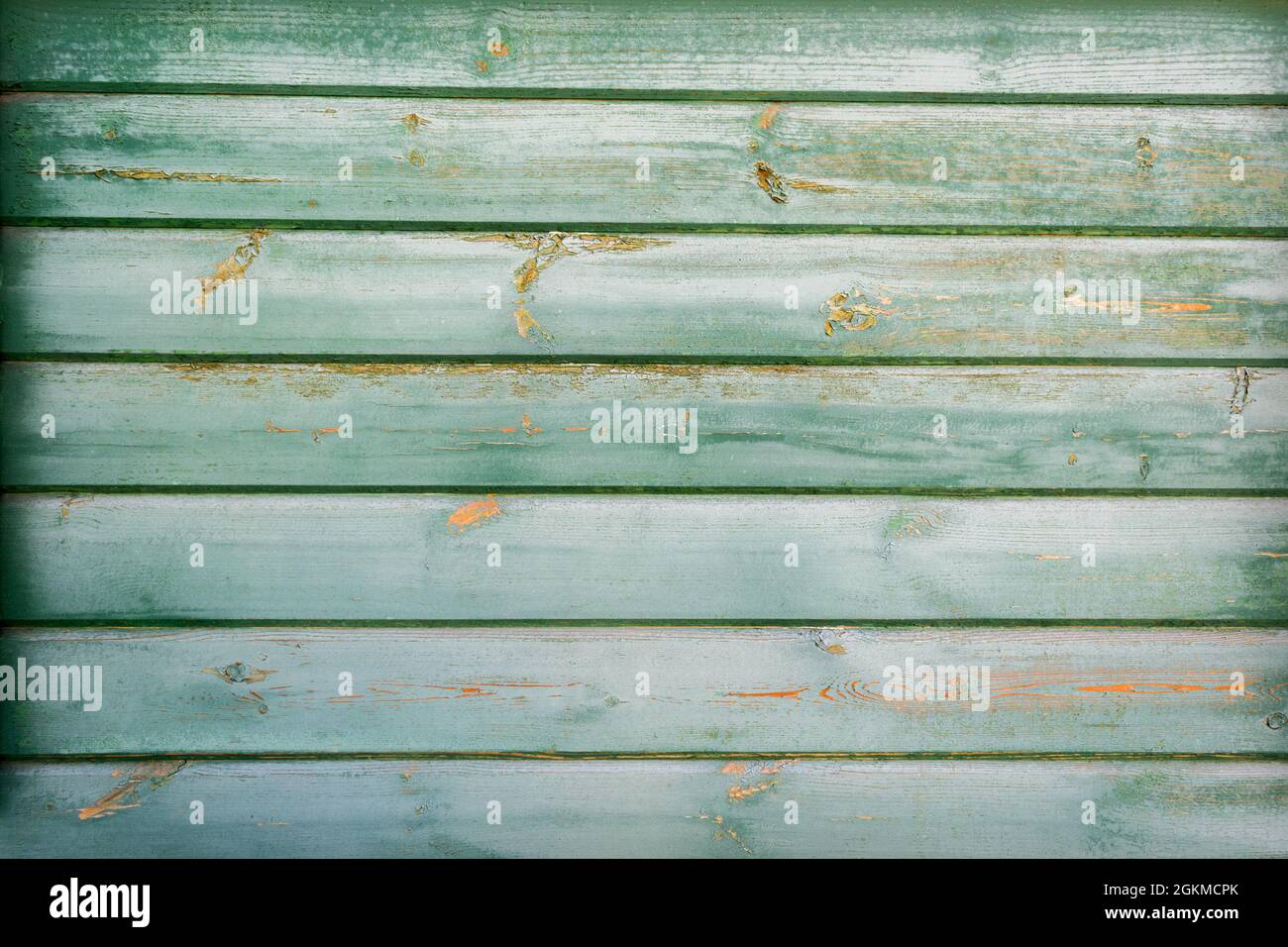 Green wall wooden texture as background. Closeup Stock Photo Alamy