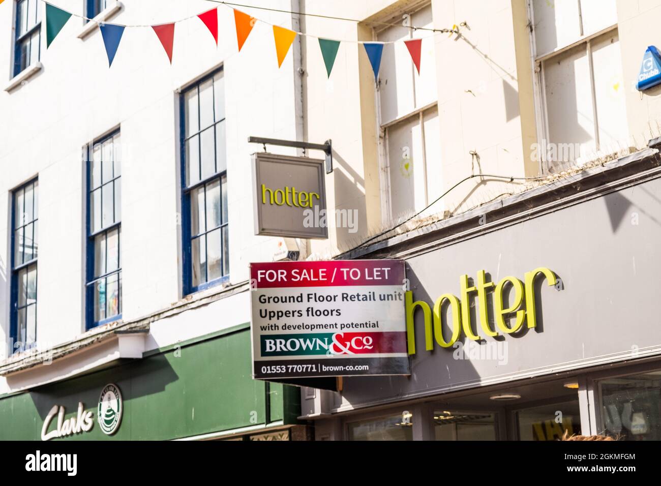 Ground floor property to rent, formerly the Hotter retail outlet, in