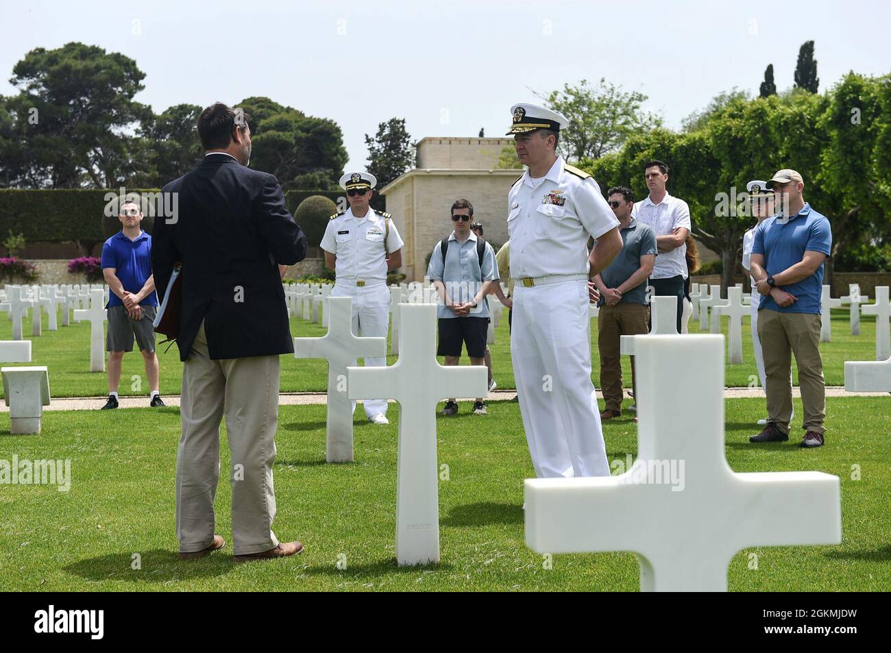 CARTHAGE, Tunisia (May 27, 2021) Rear Adm. Jeffrey S. Spivey, vice ...