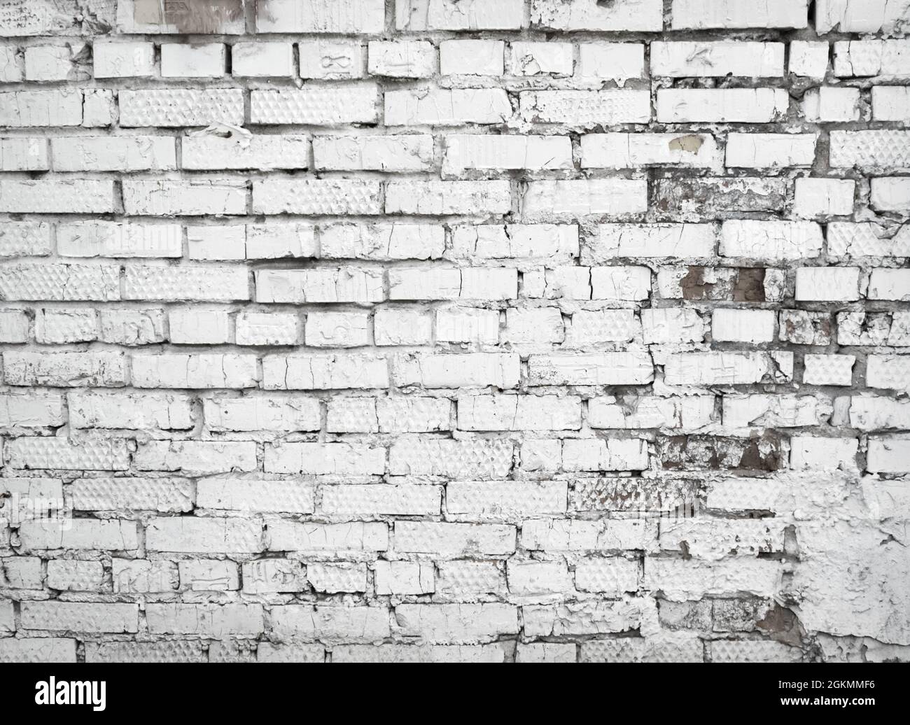 Old damaged brick wall background or texture Stock Photo - Alamy