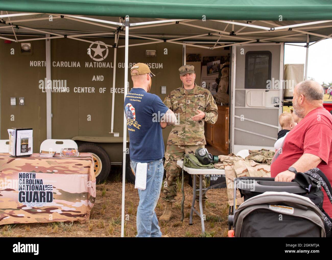 U.S. Army 1st Lt. Kory Dearie, with the North Carolina National Guard