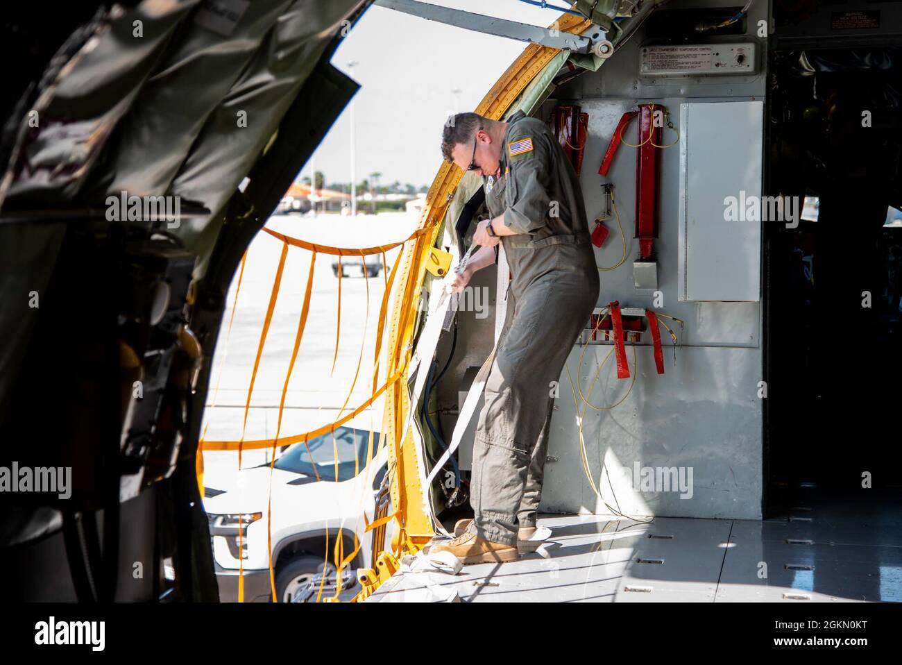 U.S. Air Force Staff Sgt. Austin Willis 50th Air Refueling