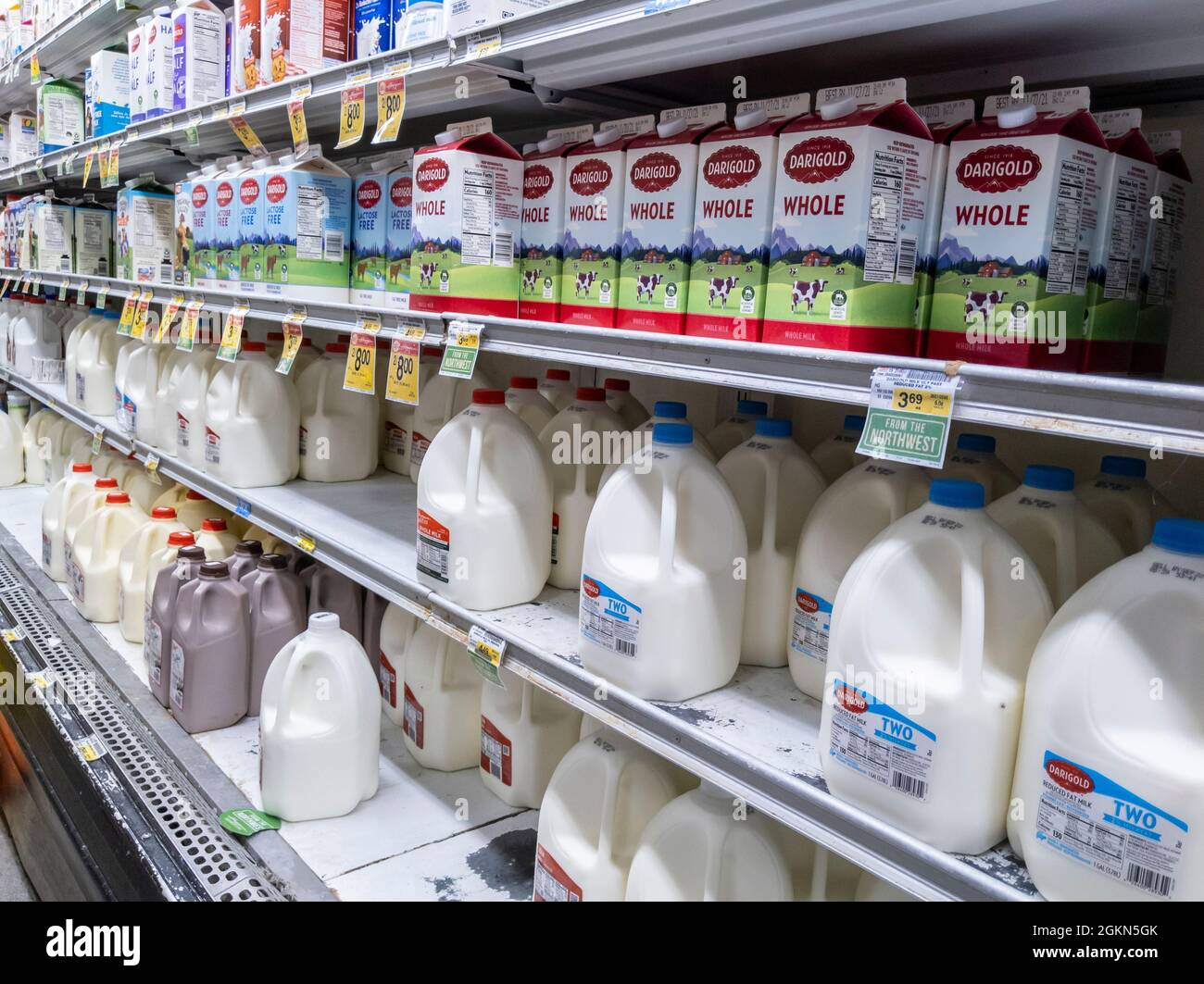 Gallon milk hi-res stock photography and images - Alamy