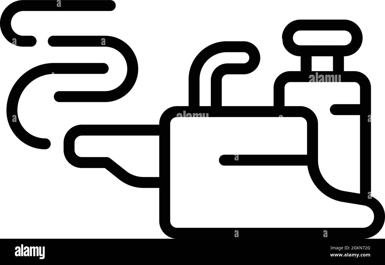 Chemical poison icon outline vector. Danger pest. Pesticide control ...
