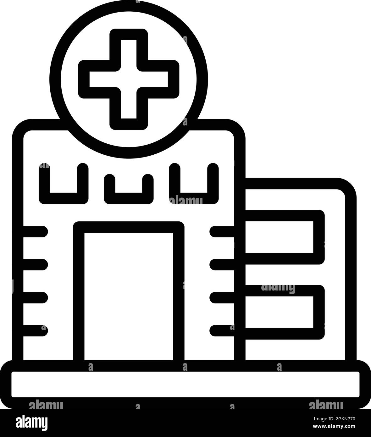 Chemical laboratory icon outline vector. Lab chemistry. Science test ...