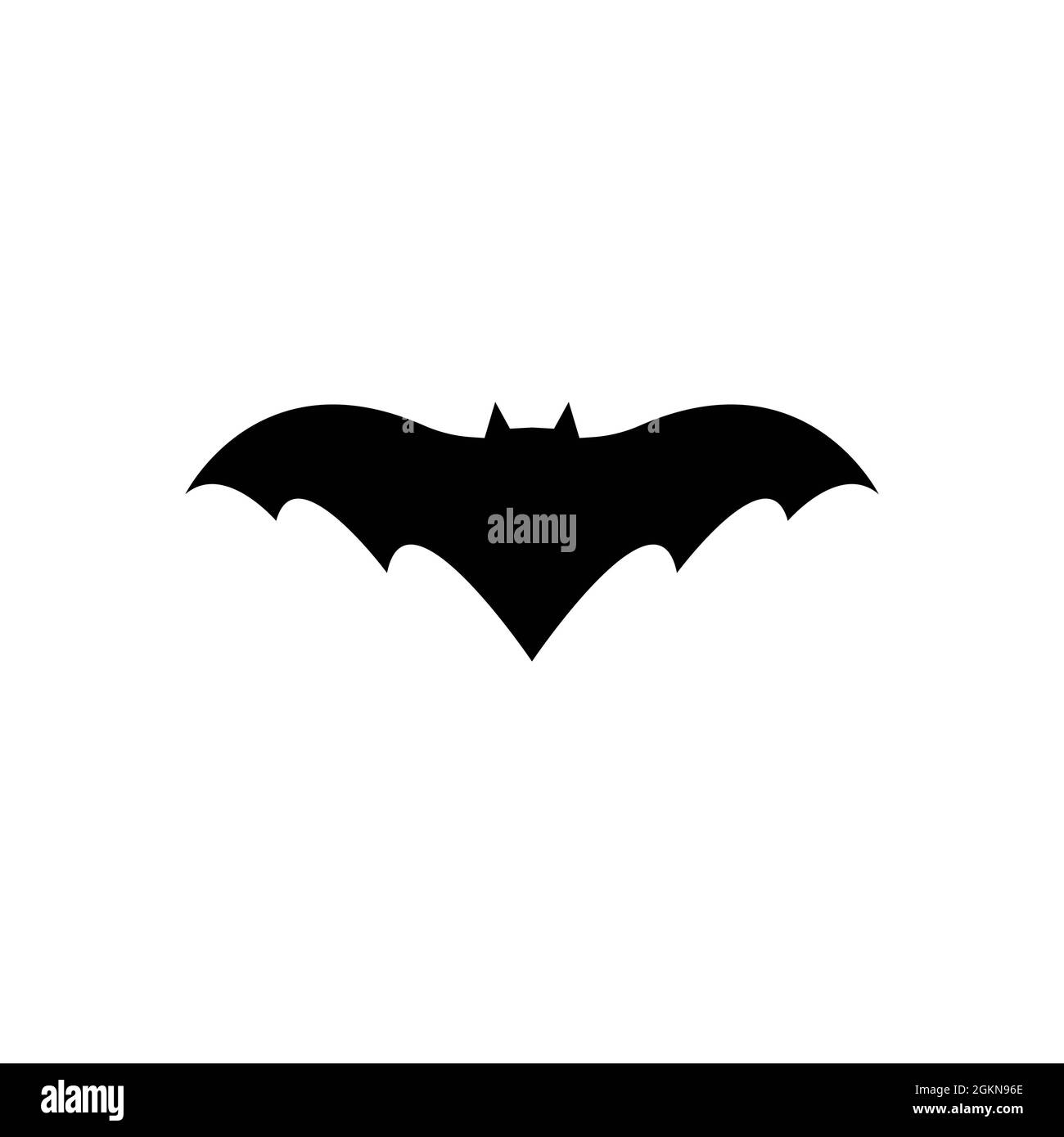 Bat ilustration logo vector template Stock Photo