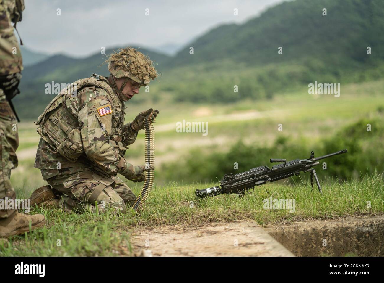 Sgt. Steven Levesque, a Multichannel Transmission Systems Operator
