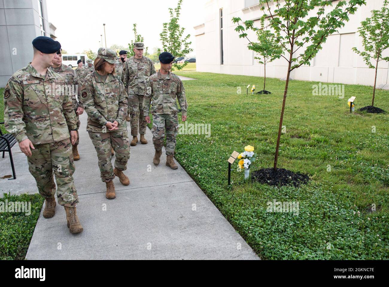 Chief Master Sergeant of the Air Force JoAnne S. Bass tours the 88th ...